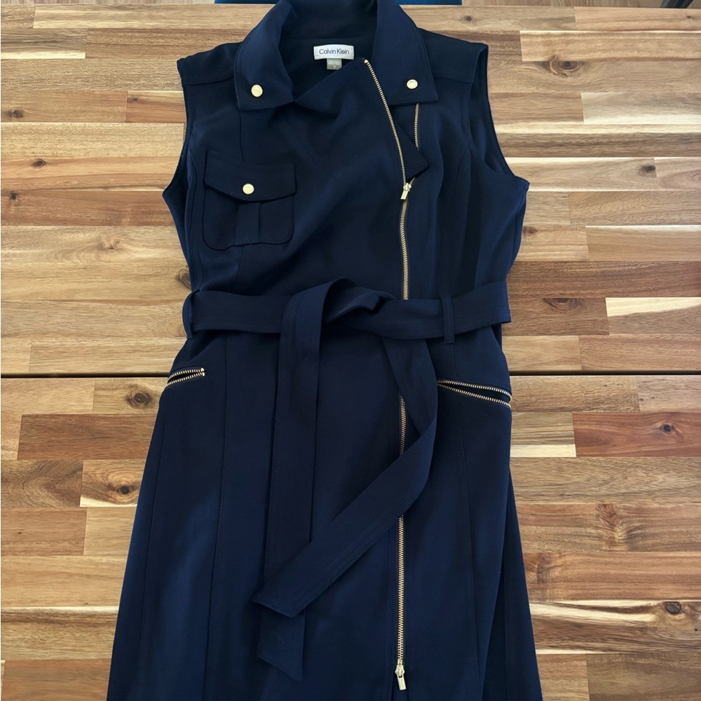Calvin Klein Moto Dress